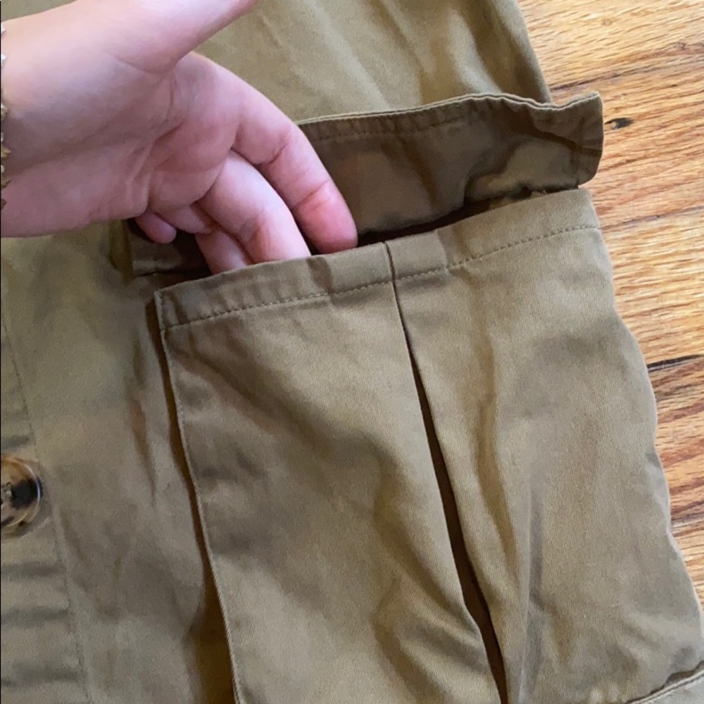 Whit Khaki Utility Jacket - image 3